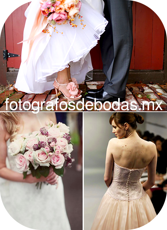 Wedding dresses in pink - 3.